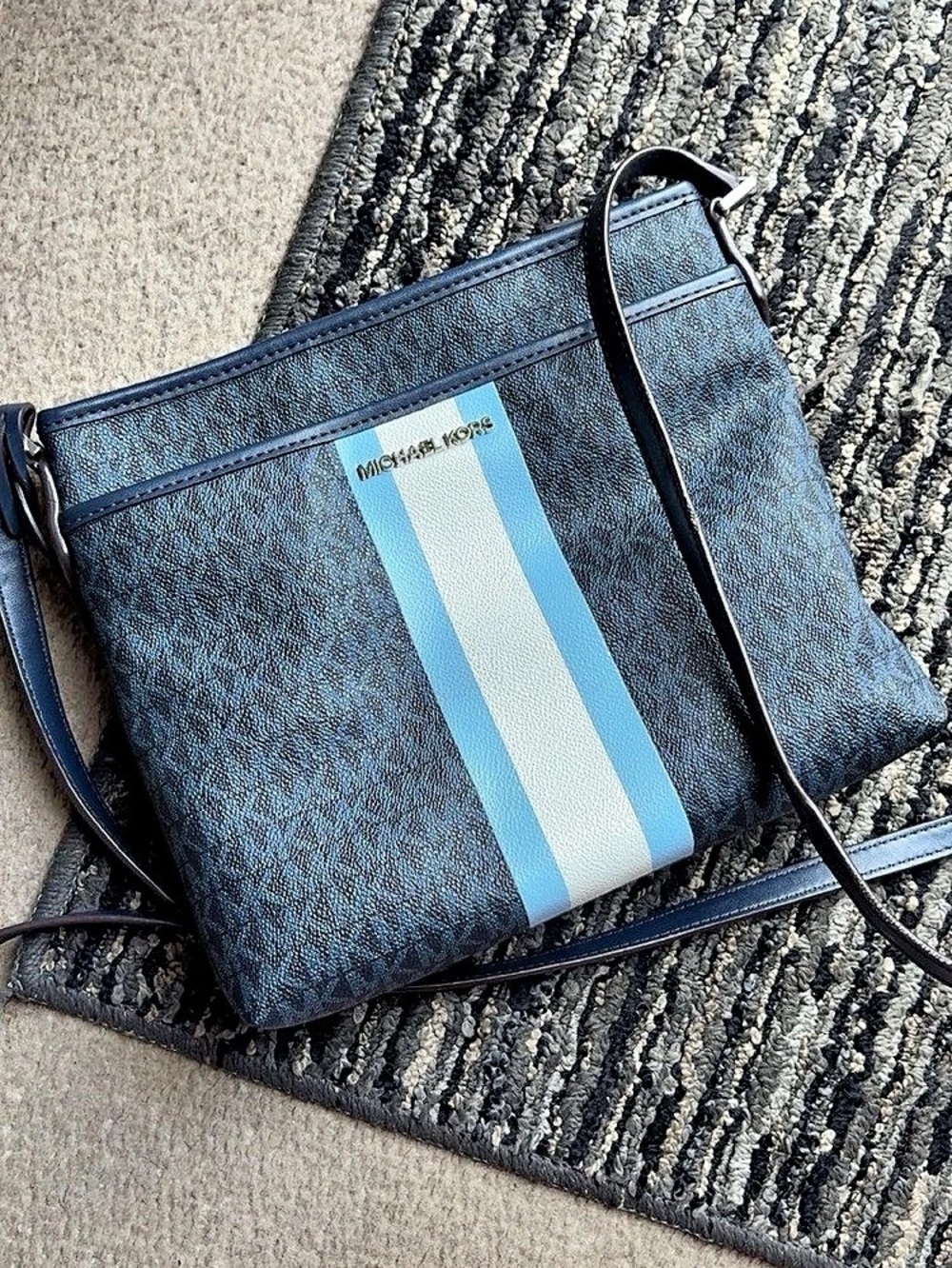 Michael Kors Bedford Legacy Small NS Crossbody Blue